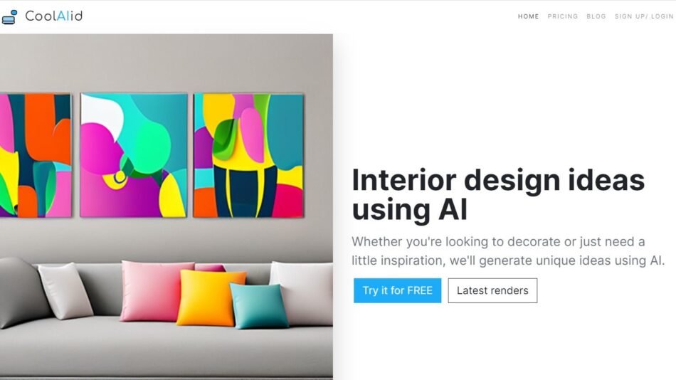 CoolAlid is interior design AI tool that helps users to redesign and remodel their room simply by clicking the pictures and uploading on the website. 