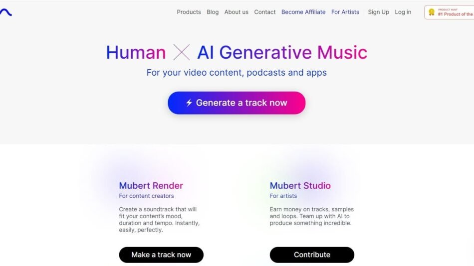 An innovative AI-powered music generator that creates unique