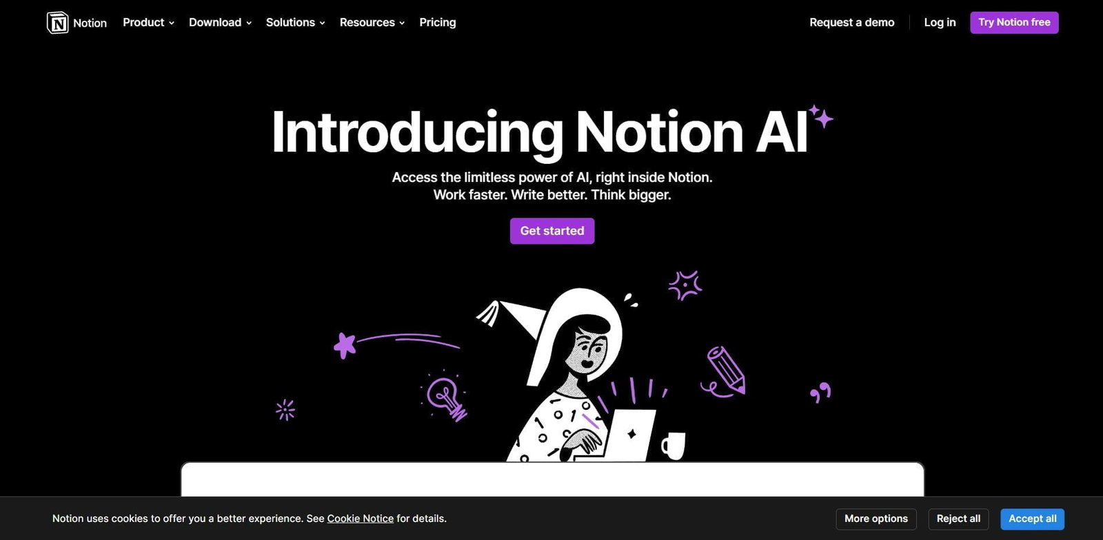 Notion AI is a comprehensive task management and collaboration platform that leverages artificial intelligence to simplify workflows