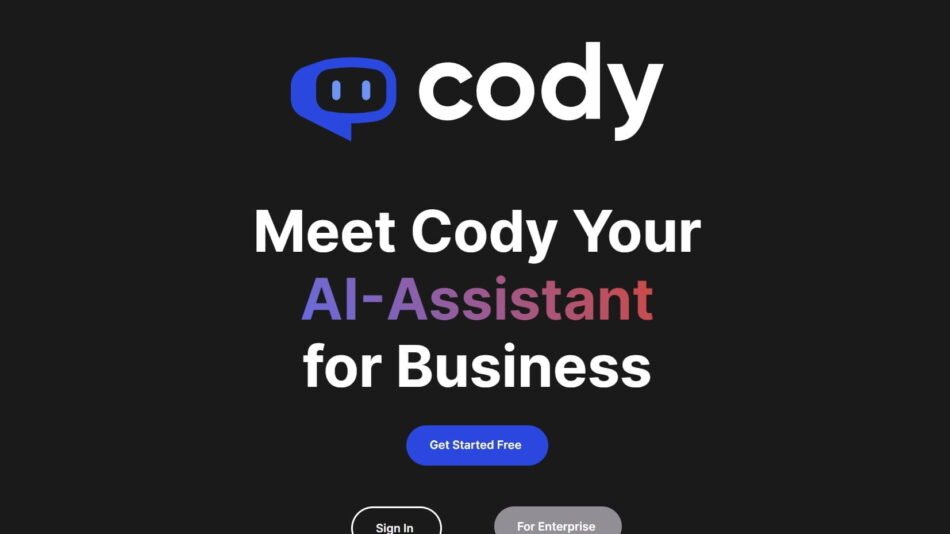 Cody is an AI-powered virtual employee that can assist your business in various tasks