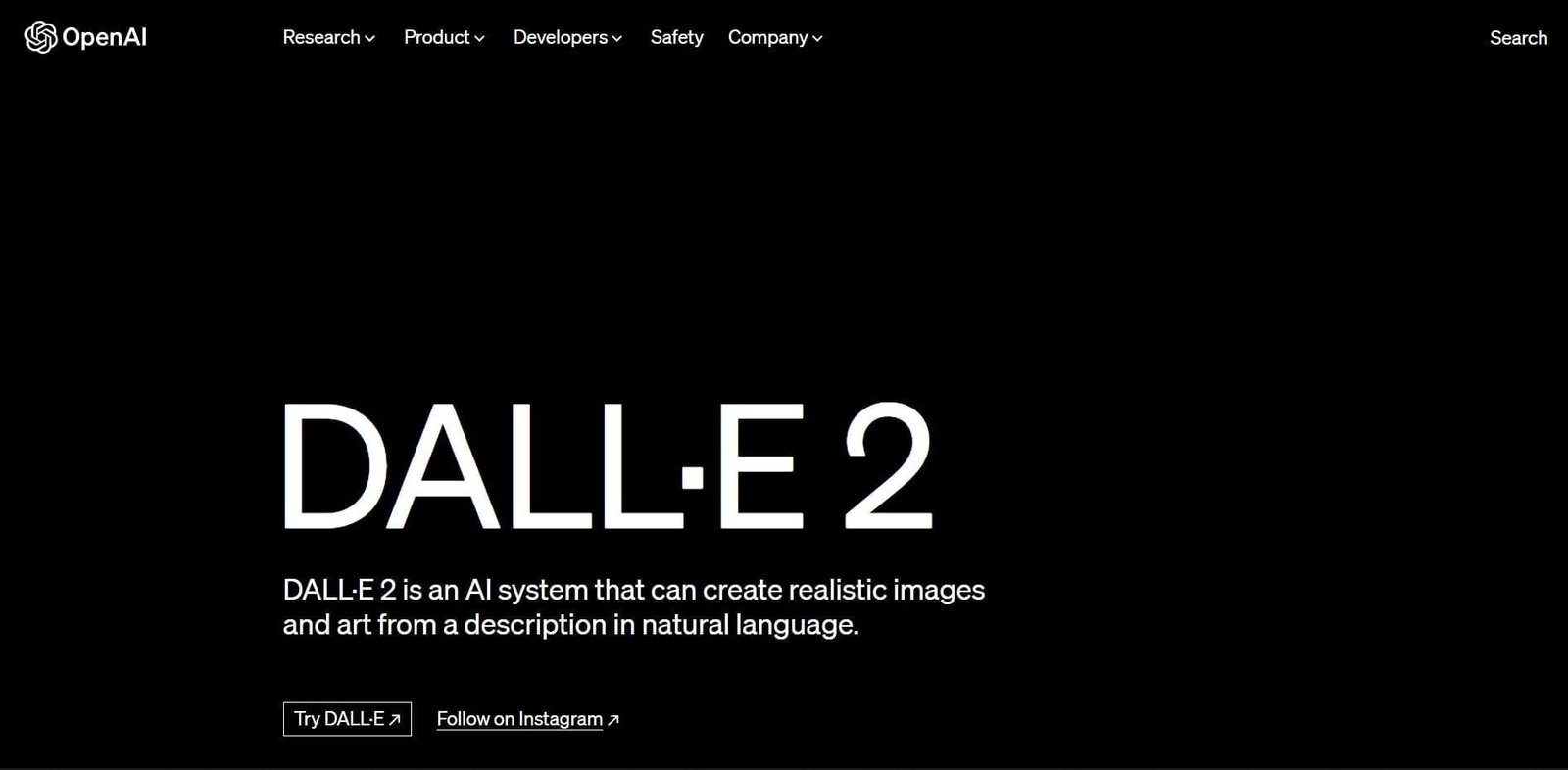  DALL-E 2 is OpenAI's state-of-the-art image generator AI tool