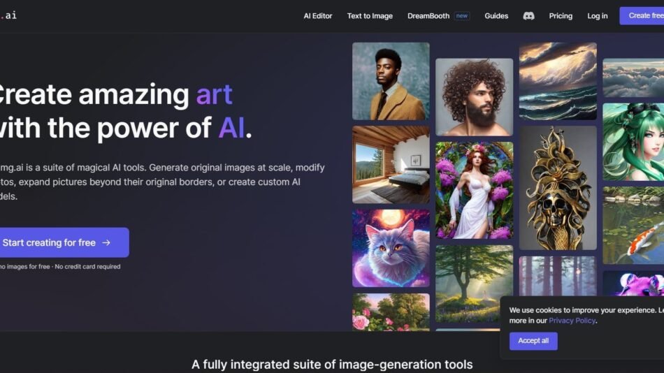 Getimg.ai is an AI image generator tools that allows users to create original pictures