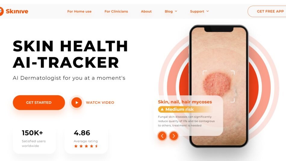 Skinive is an innovative AI-driven mobile app designed to enhance your skin health tracking and care