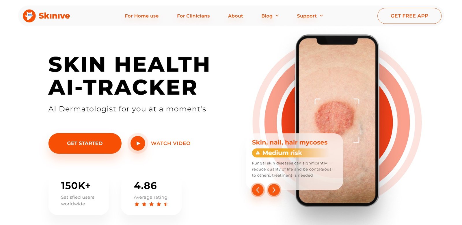 Skinive is an innovative AI-driven mobile app designed to enhance your skin health tracking and care