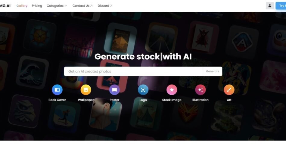 StockImg is an AI-powered image generator that generates high-quality