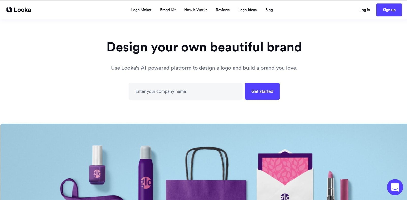 Looka is an AI-powered platform for logo design and branding